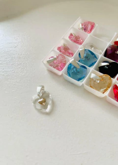 DIJES Cristal Swarovski - Corazón (10 mm)