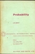 Probability - Autor: J. R. Gray (1967) [usado]