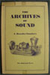 The Archives Of Sound - Autor: J. Bescoby - Chambers (1964) [usado]