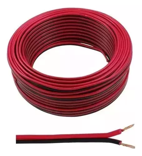 Cable Bipolar 2x0.5 mm Rojo Negro por Metro - comprar online