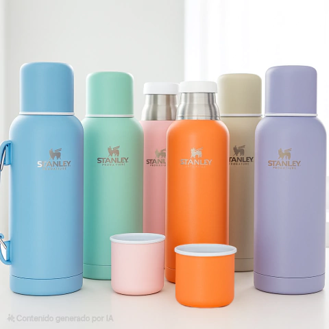 Termo 1 Litro Colores Pastel - comprar online