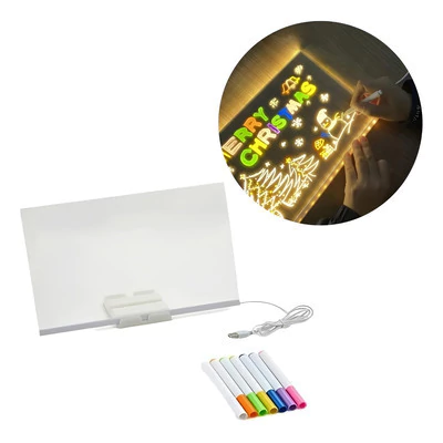 Pizarra Led Acrilico Varias Medidas