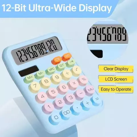 Calculadora kawaii Deco 12 digitos Solar en internet