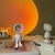 Velador Astronauta Atardecer