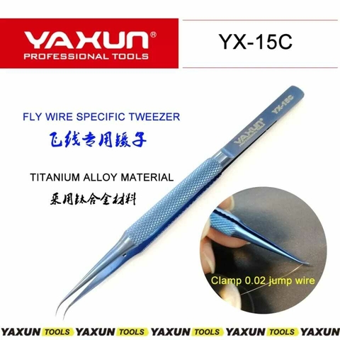 Brusela Pinza Titanium Curva YX-15C