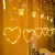 Cortina Led Corazones Luz Calida en internet