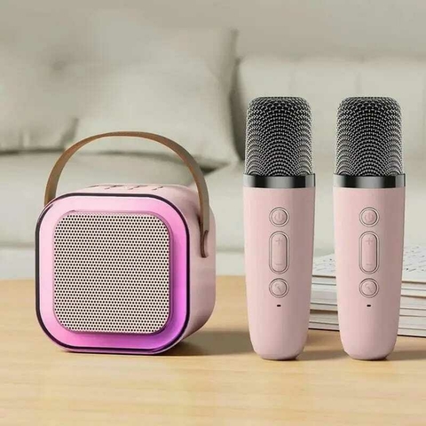 Parlante karaoke con 2 Microfonos - comprar online