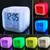 Reloj Luminoso Despertador Cubo