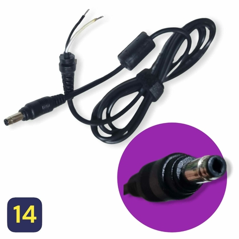 Cable Repuesto 4.8X1.7 mm Bullet HP - Modelo 14