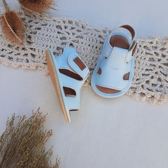 SANDALIAS ROMA CELESTE PASTEL