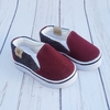 PANCHA LONA BORDO Y GRIS