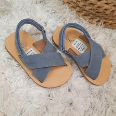 SANDALIA FOSTER CIELO - Little Piaro