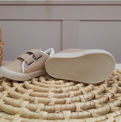 ZAPA VELCRO TREND BEIGE - comprar online