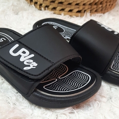 CHANCLAS BRUSELAS NEGRAS/BLANCAS - comprar online