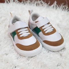 Imagen de TINO CORDON Y VELCRO ECOCUERO BL/SU/VER