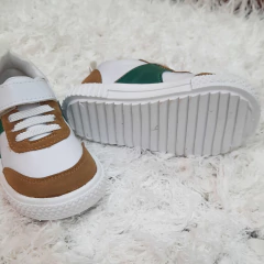 TINO CORDON Y VELCRO ECOCUERO BL/SU/VER