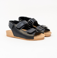 SANDALIA CHANNEL NEGRAS UNISEX - tienda online