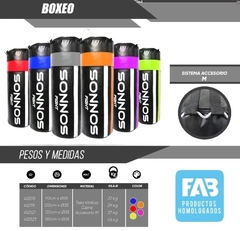 Bolsa Boxeo 90 cm c/Relleno Vinílica c/Cierre (FAB) - Rhino Equipment