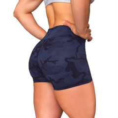 Short Calza Camo (Azul)