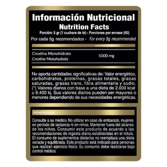 Creatina Monohydrate GOLD 300 gr - comprar online