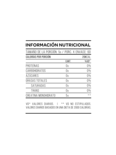 Creatina Monohydrate STAR 300gr en internet