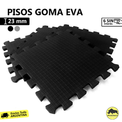 10 M2 // Pisos de Goma Eva Encastrable 23 mm