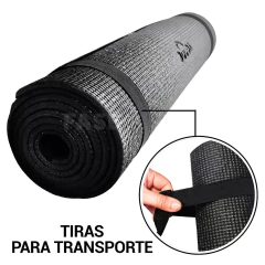 Yoga Mat Meiso 6 mm pvc + Correa de transporte - Rhino Equipment
