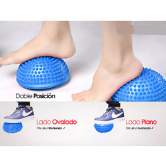Mini Bosu Inflable con pinches, estabilidad, equilibrio - tienda online