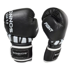 GUANTES SONNOS 16 Oz SGR 3.0 NEGRO (FAB)