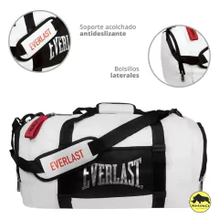 BOLSO DEPORTIVO EVERLAST Blanco + Llavero en internet