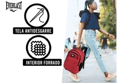 Mochila Everlast Urbana Roja 4 Compartimentos - Rhino Equipment