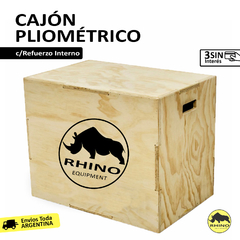 Cajón Pliométrico 76x60x50 cm