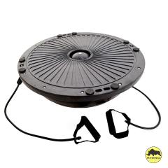 Bosu semiesfera 60 cm con bandas elástica + inflador - comprar online