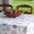 Mantel liviano redondo estampado 1,80 - tienda online