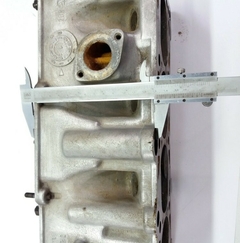 Cabeçote C/ Comando E Tuchos Hidráulicos P/ Retificar Original Escort Logus AP 1.8 Gasolina 132,60mm - loja online
