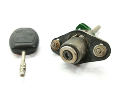 Kit Cilindro Miolo Ignição Portas C/ Chave E Controle Original Escort Hatch 2p 1997 A 1999 - ZKMshop