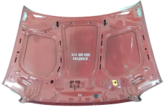 Imagem do Capo Do Motor Bordô Original Escort Zetec 1.8 16v 1997 A 2003