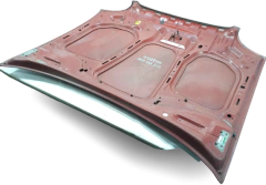 Capo Do Motor Bordô Original Escort Zetec 1.8 16v 1997 A 2003 - loja online