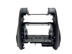 Moldura Central do Painel Para Radio 2din (Grande) Preto Original Audi A3 2000 a 2006 8l0858005A 8L0863243K com detalhes - comprar online