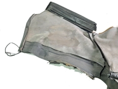 Revestimento Forro Interno Do Teto Para Capota Original Escort Xr3 Conversível 1993 A 1995 - ZKMshop