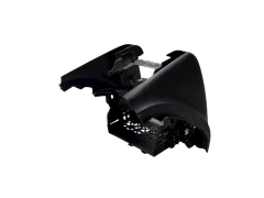 Moldura Central do Painel Para Radio 2din (Grande) Preto Original Audi A3 2000 a 2006 8l0858005A 8L0863243K com detalhes - ZKMshop