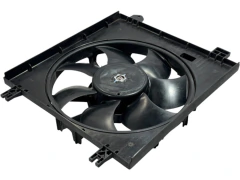 Ventoinha do Radiador Com Defletor Original BYD Dolphin Mini GS5EV 2024 a 2025 EQEAL1308010