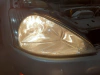 Par Faróis Dianteiros Original Focus Sedan Hatch 2000 A 2004 Com Logo Ford na Lente