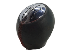 Manopla Em Couro Preta Original Sandero Rs 2.0 16v 15/19