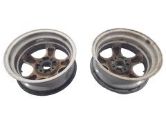 Jogo De Rodas Aro 14 Liga Leve De Alumínio Grafite Original Kadett GLS 1997 A 1998 93236688 na internet