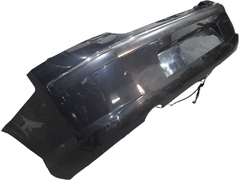 Parachoque Traseiro Preto C/ Luz De Placa E Sensor De Proximidade Original Peugeot 407 Sedan 2004 A 2009 - ZKMshop