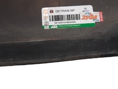 Parachoque Traseiro Preto C/ Luz De Placa E Sensor De Proximidade Original Peugeot 407 Sedan 2004 A 2009 - comprar online