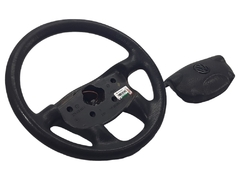Volante De Direção Com Capa Da Buzina Preto Original Gol Santana 1995 A 1996 Saveiro Summer 1996 a 1997 - comprar online