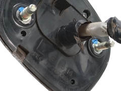 Retrovisor Elétrico Esquerdo Com Pisca Cinza Original Honda Fit Ex 1.5 16V 2003 a 2008 - loja online