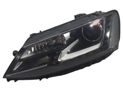Farol Lado Esquerdo C/ LED Hella Original Jetta TSI 2012 A 2018 - ZKMshop